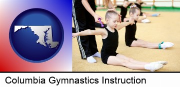 gymnastics training in Columbia, MD